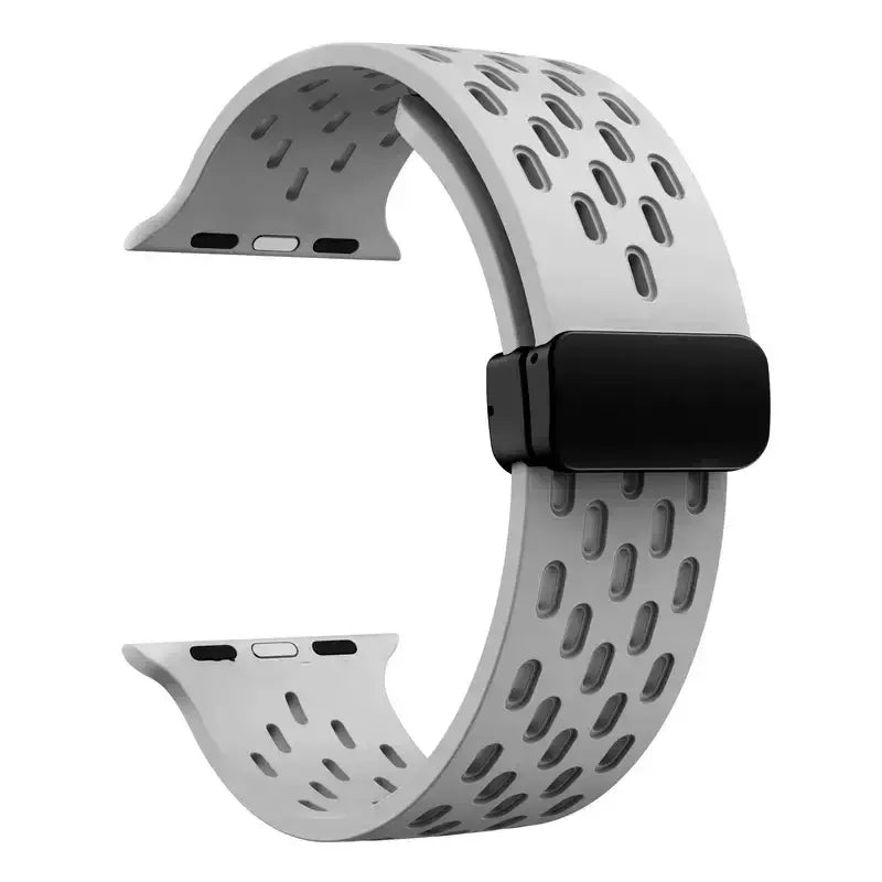 Apple Watch Silikonarmband – Atmungsaktives, bequemes Armband