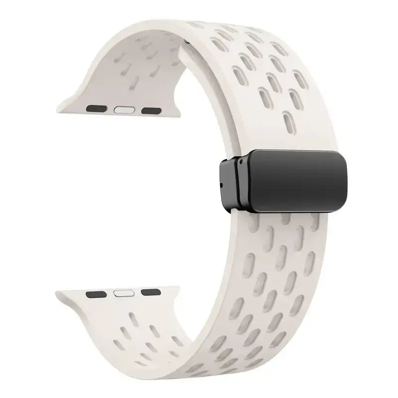Apple Watch Silikonarmband – Atmungsaktives, bequemes Armband