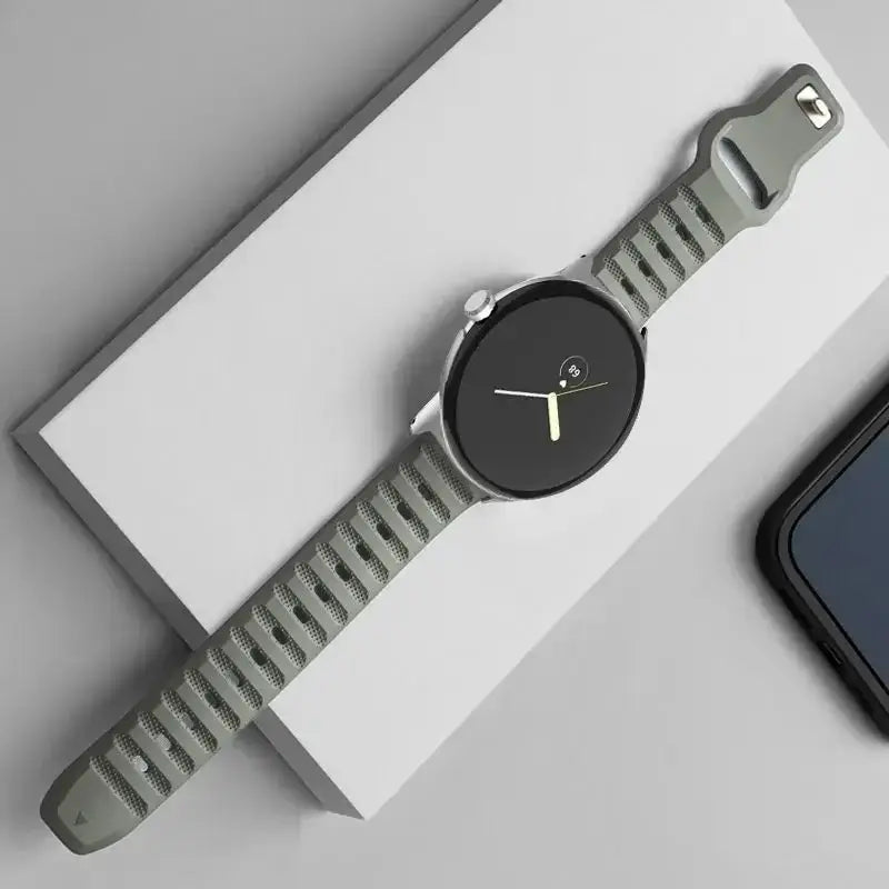 Google Pixel Sportarmband aus Silikon – atmungsaktiv und flexibel