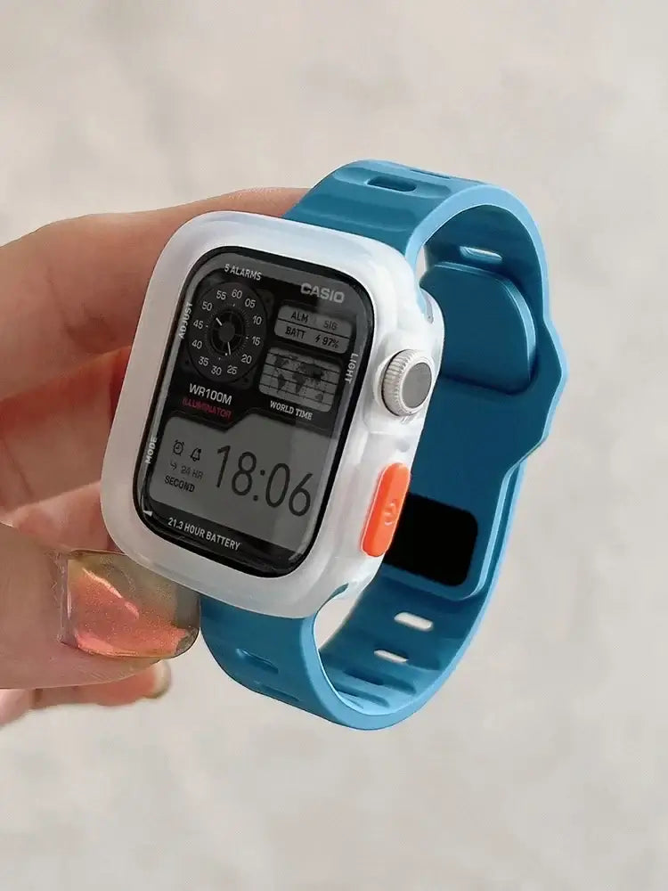 Apple Watch Silikonarmband – Strapazierfähiges, bequemes Armband