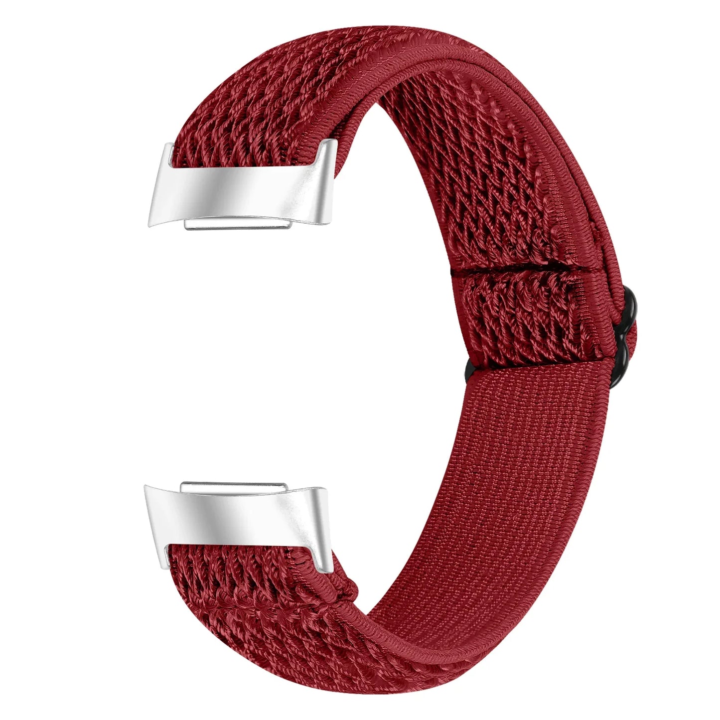 Fitbit Charge 6 5 Nylonarmband – Elastisches Sport-Stoff-Design