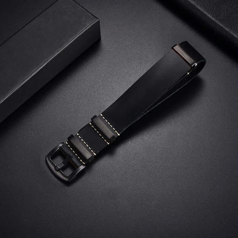 Bracelet de montre en cuir Huawei - Design classique premium