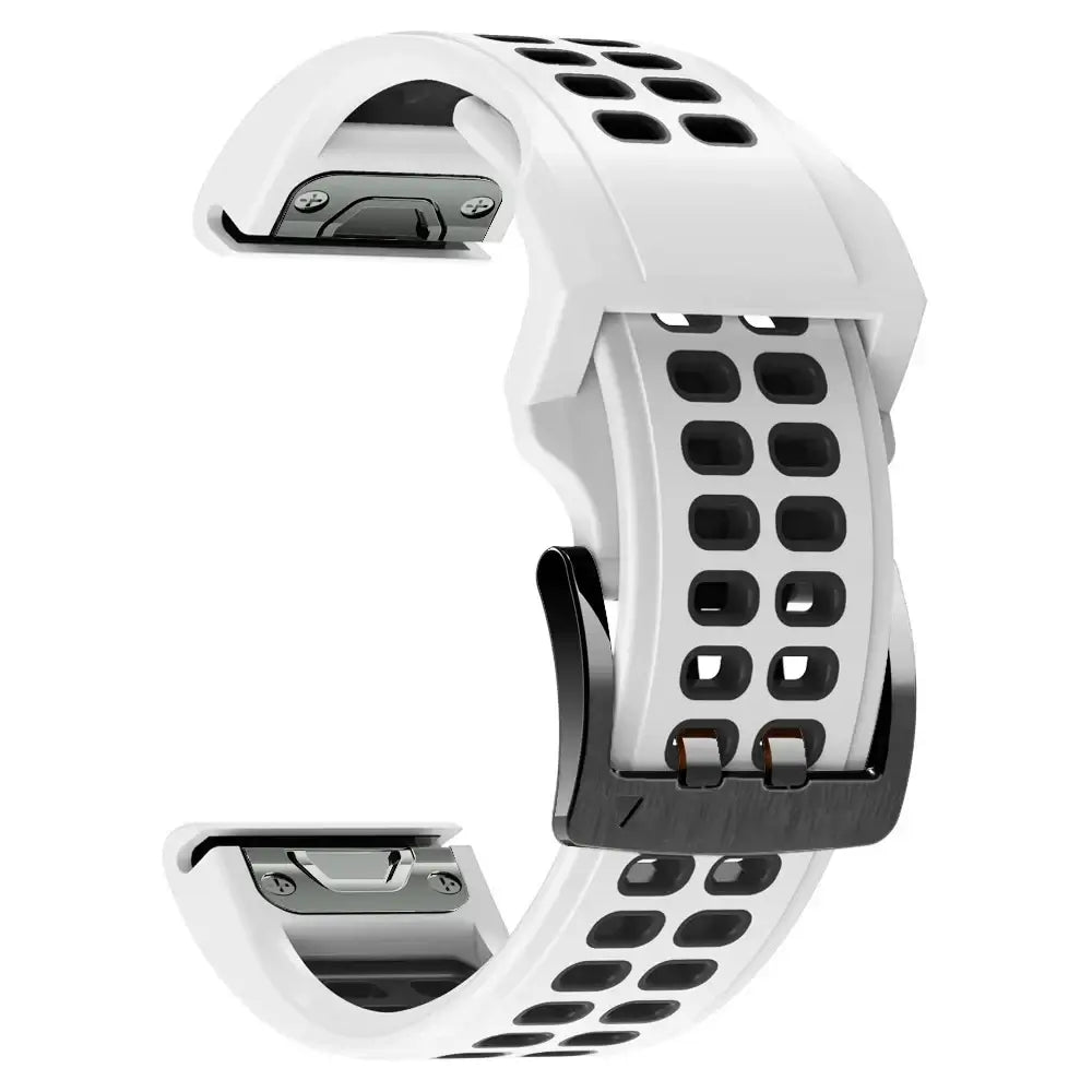 Garmin QuickFit Silikonarmband – Strapazierfähiges, atmungsaktives Armband
