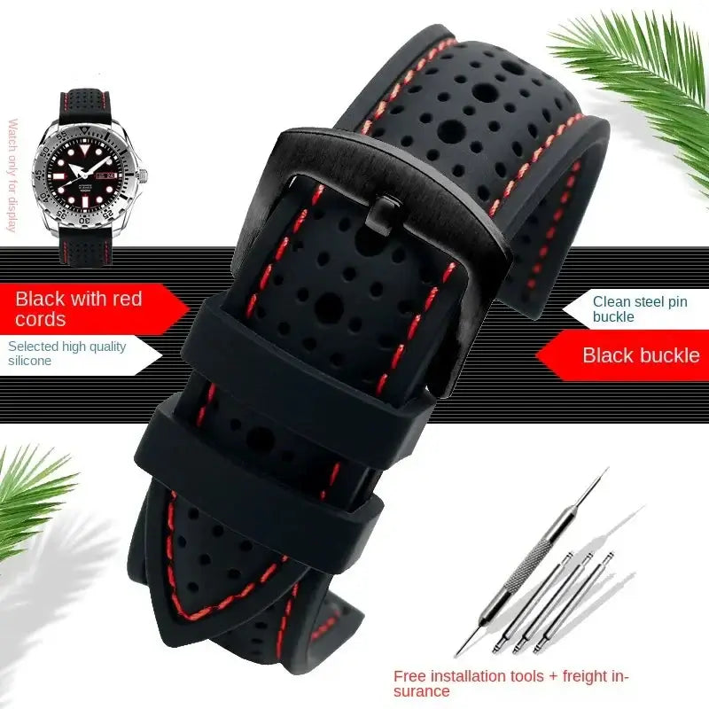 Bracelet en silicone pour Samsung Galaxy Watch - Respirant et élégant
