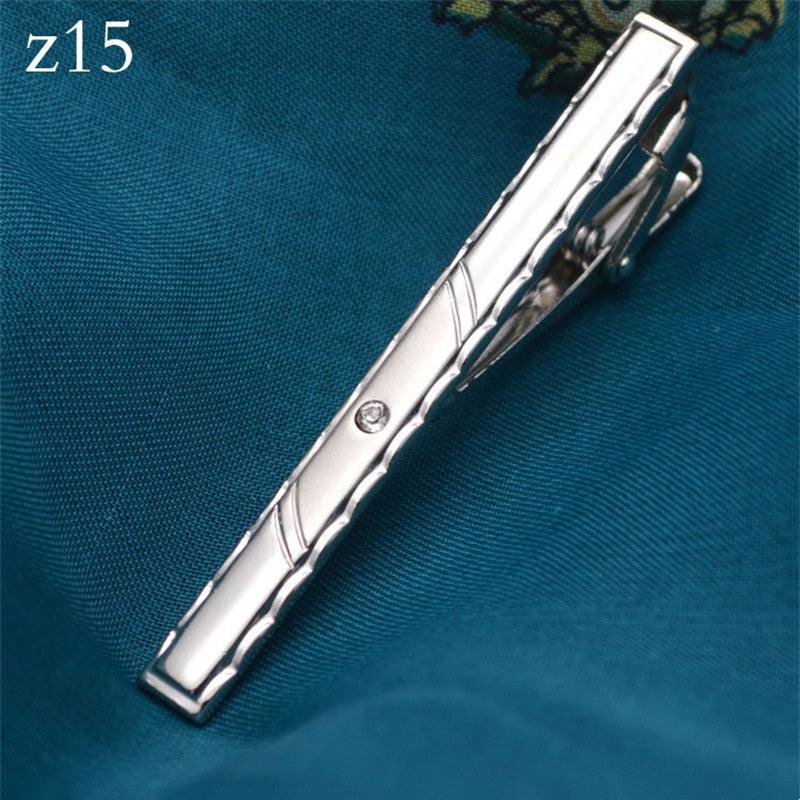 New Metal Silver Color Tie Clip For Men Wedding Necktie Tie Clasp Clip Tie Clips for Men Tie Bar Clip  Regular Ties Necktie Wedding Business Tie Pin Clips Gentleman Ties Bar Elegant Men's Accessories
