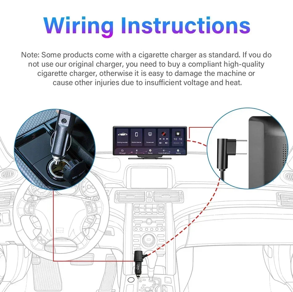 Srnubi 10.26-Inch CarPlay & Android Auto Screen – T322/T333 Options