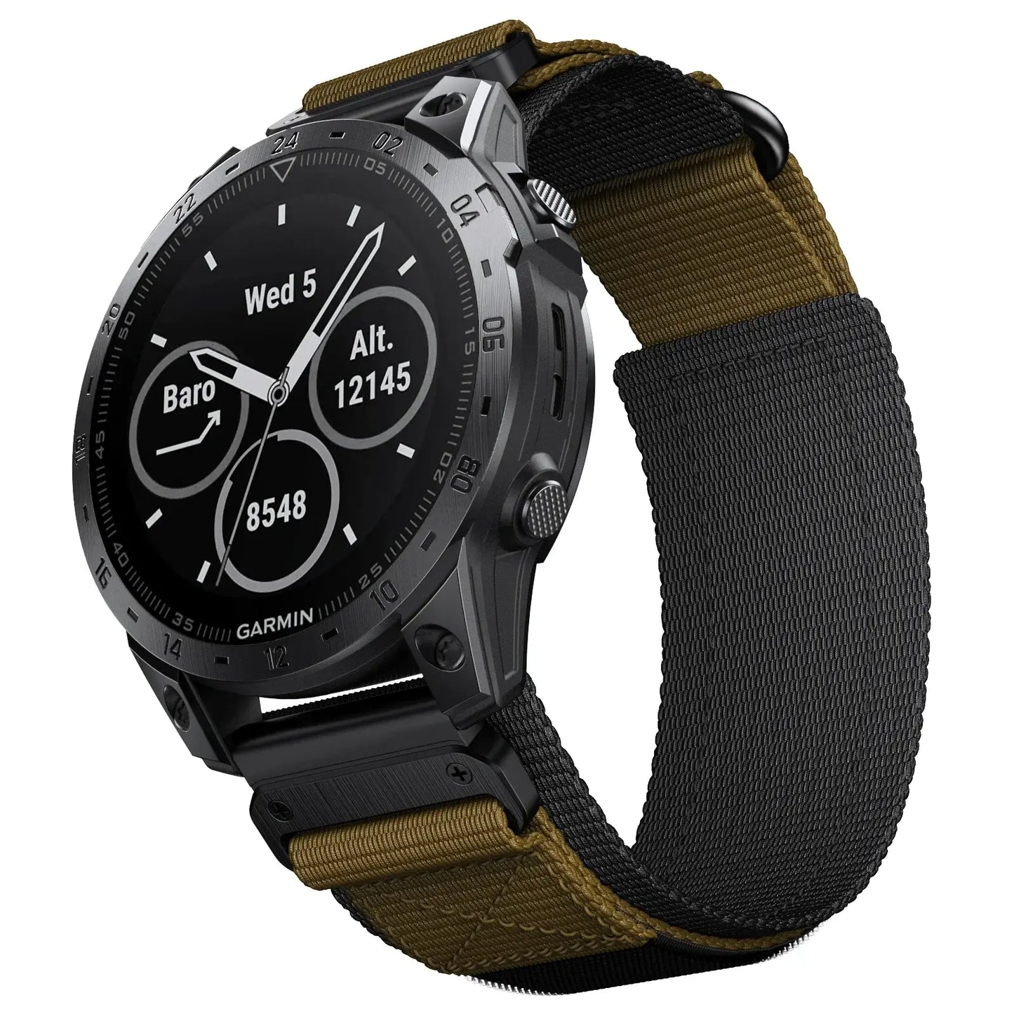 Bracelet en nylon Garmin - Bracelet de montre QuickFit durable