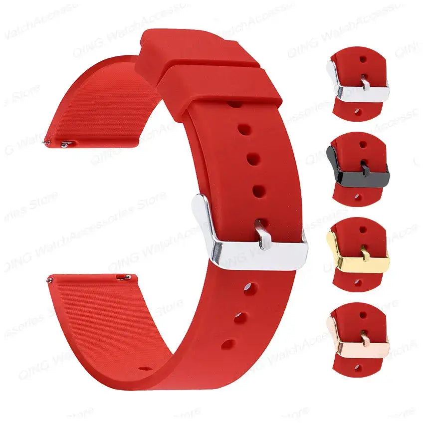 Ticwatch Silicone Strap - Soft, Comfortable, Waterproof