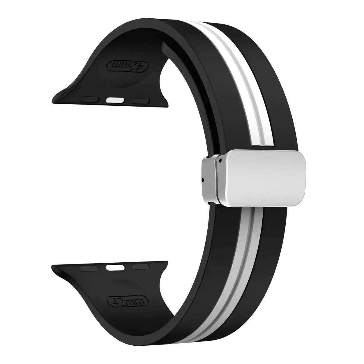 Apple Watch Silikonarmband – Robustes Design mit Magnetverschluss