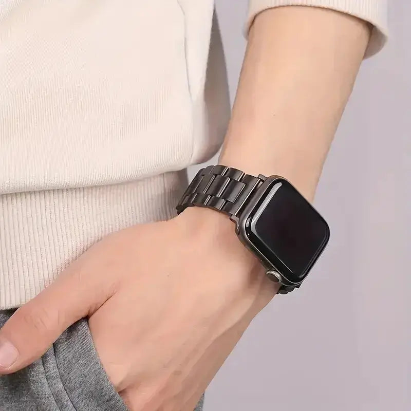 Apple Watch Edelstahlarmband – Elegantes, robustes Design