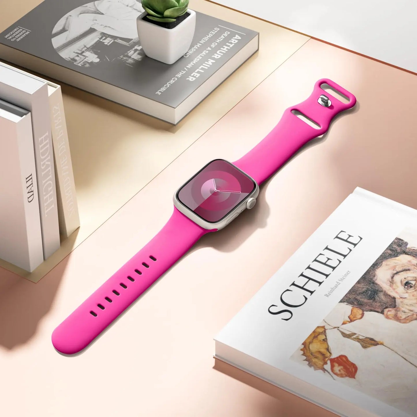 Apple Watch Silikonarmband - Weiches, flexibles, wasserdichtes Armband