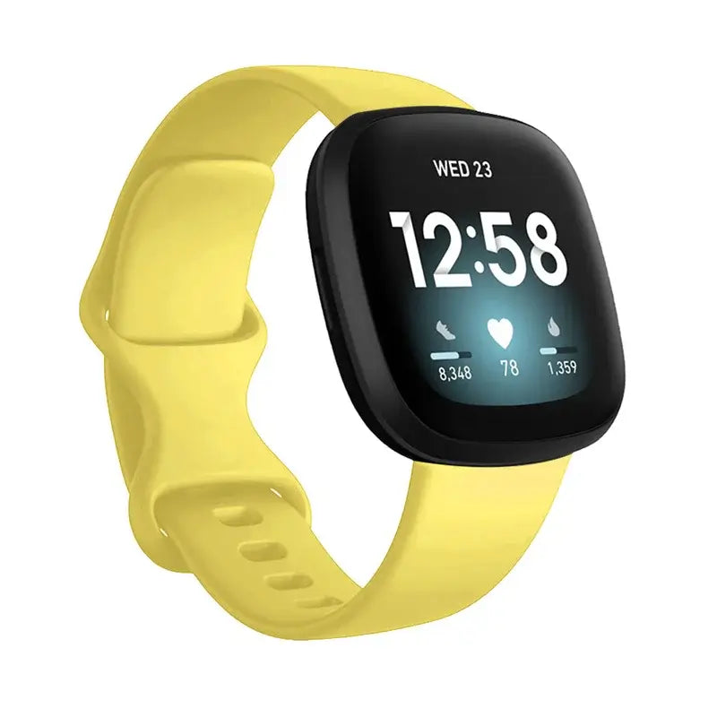 Bracelets en silicone Fitbit Versa et Sense – Bracelets durables et élégants