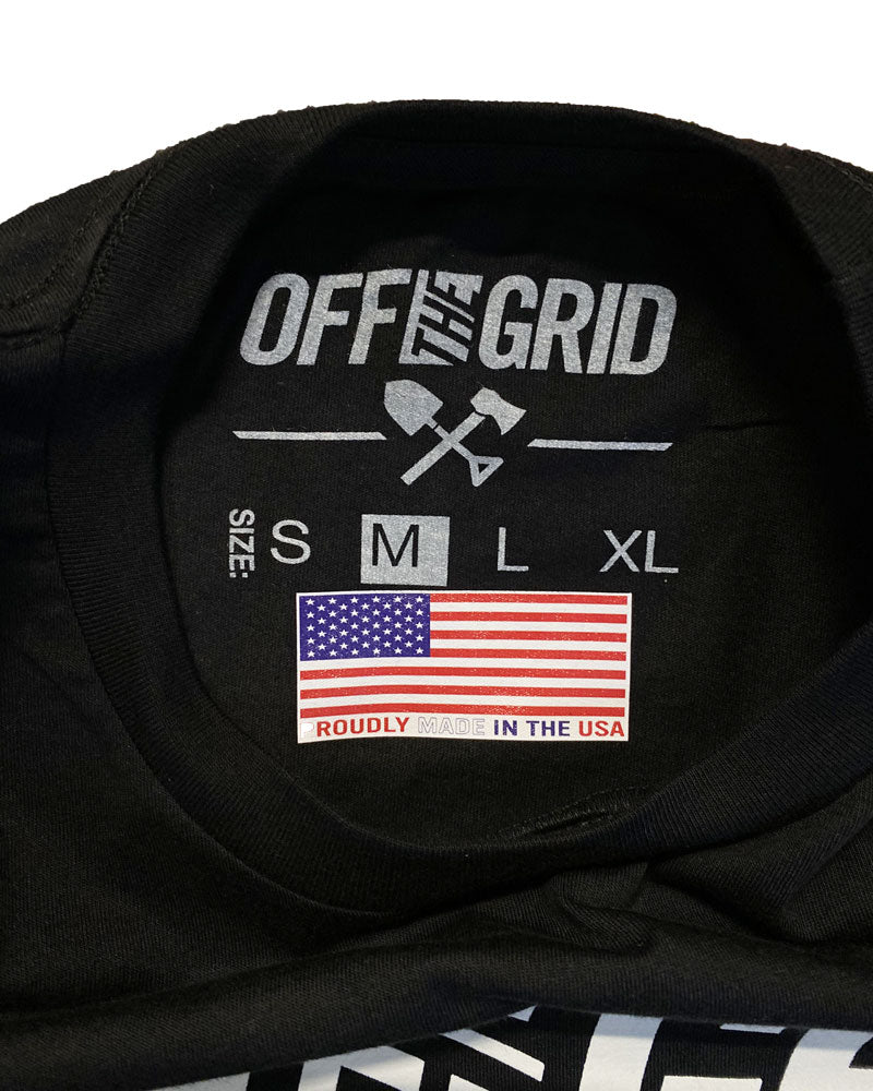Off The Grid Solid Logo Kurzarm-T-Shirt