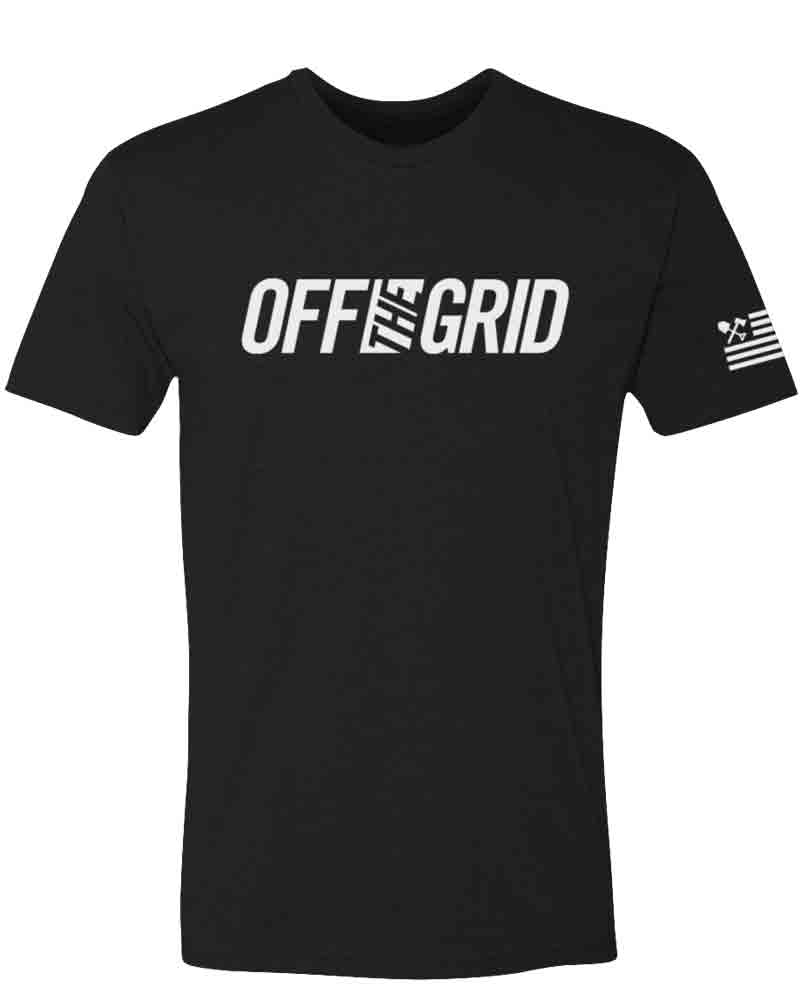 Off The Grid Solid Logo Kurzarm-T-Shirt