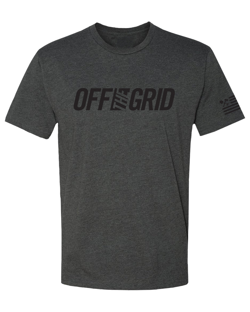 Off The Grid Solid Logo Kurzarm-T-Shirt