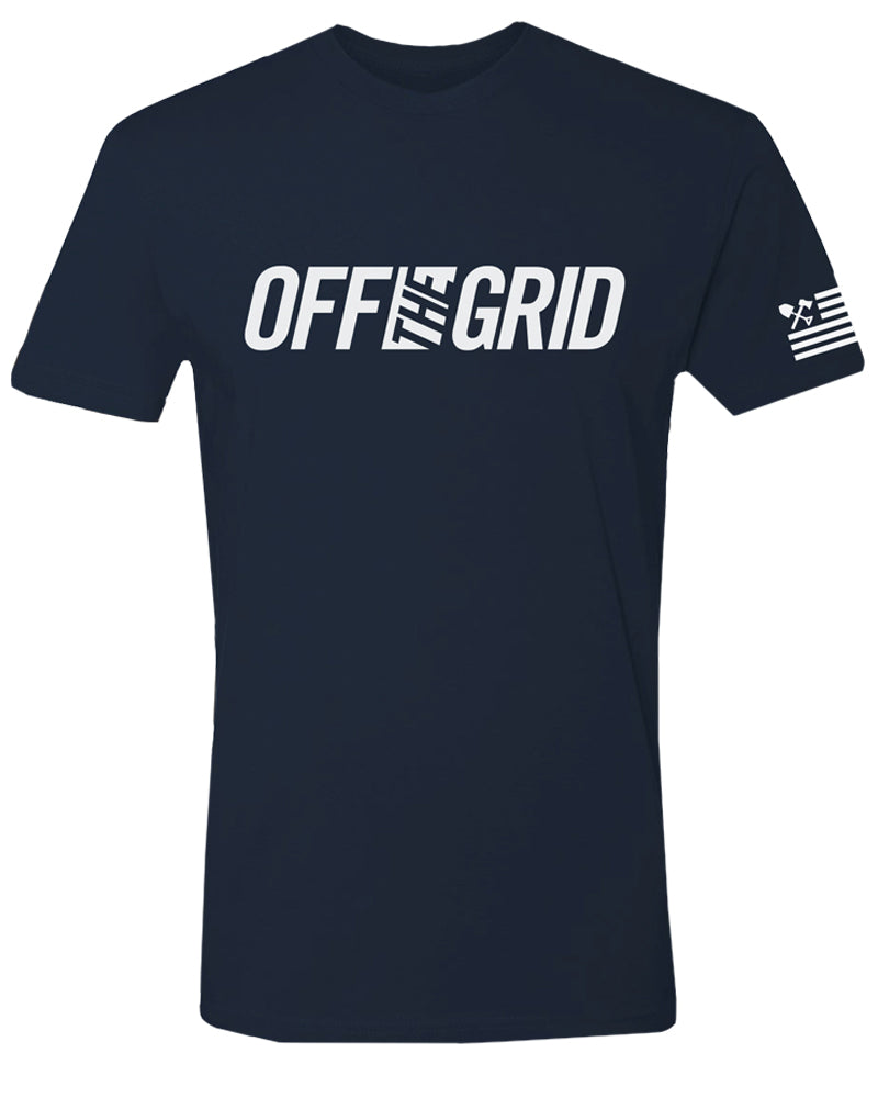 Off The Grid Solid Logo Kurzarm-T-Shirt