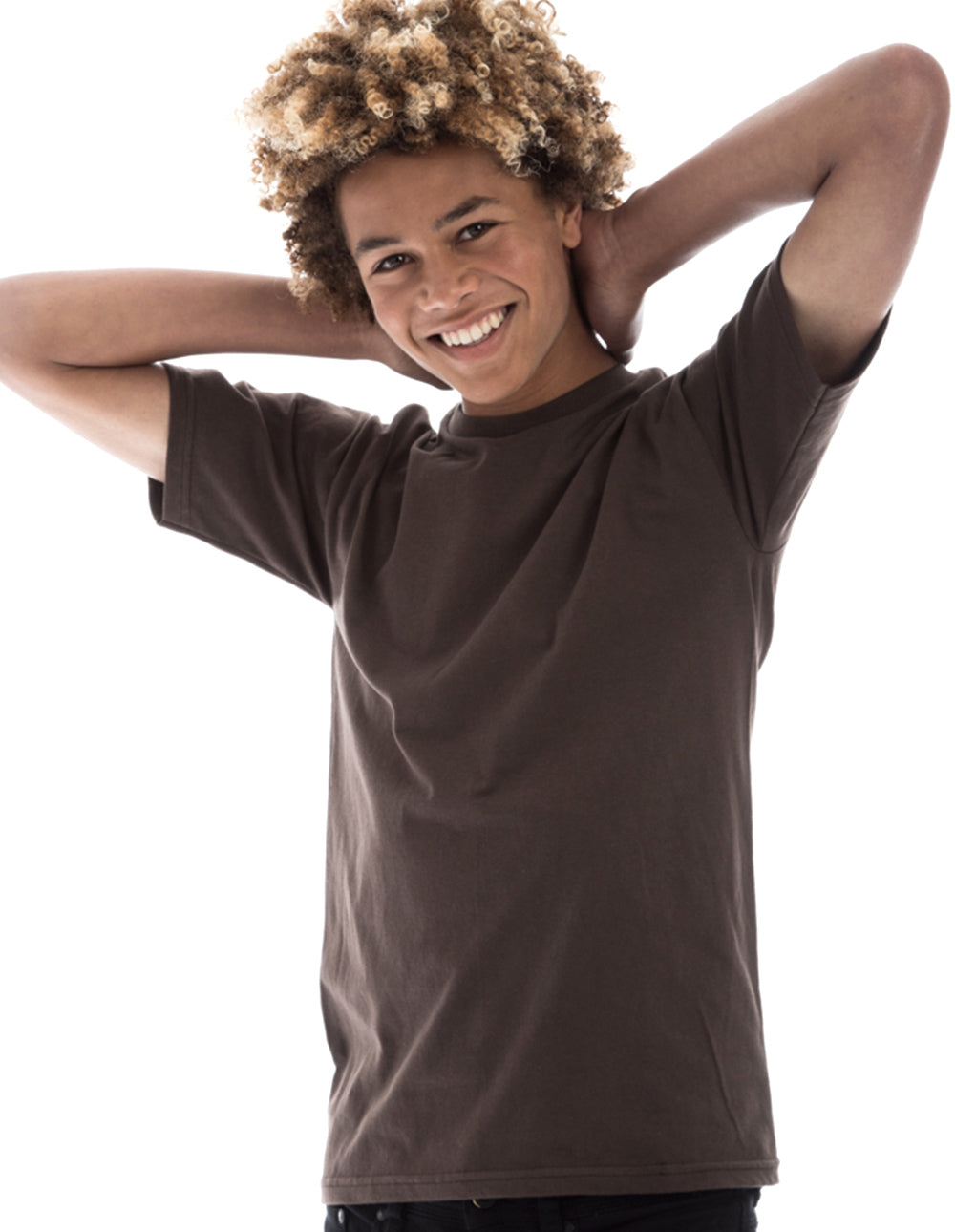 Retro Ring-Spun Rundhals-T-Shirt 2100