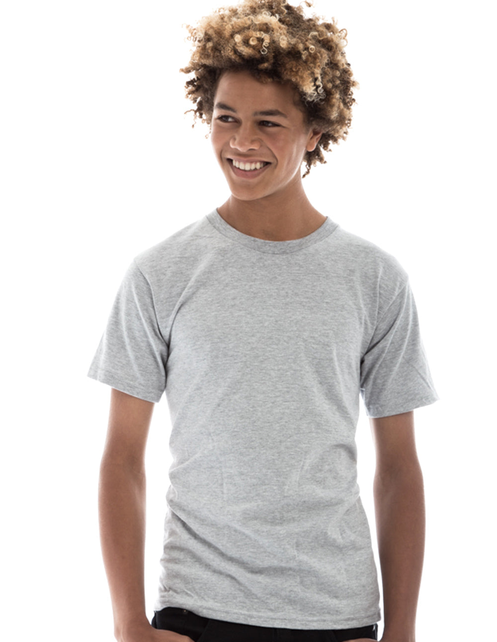 Retro Ring-Spun Rundhals-T-Shirt 2100