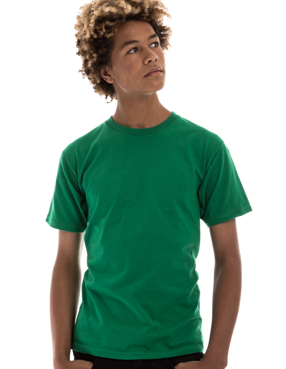 Retro Ring-Spun Rundhals-T-Shirt 2100