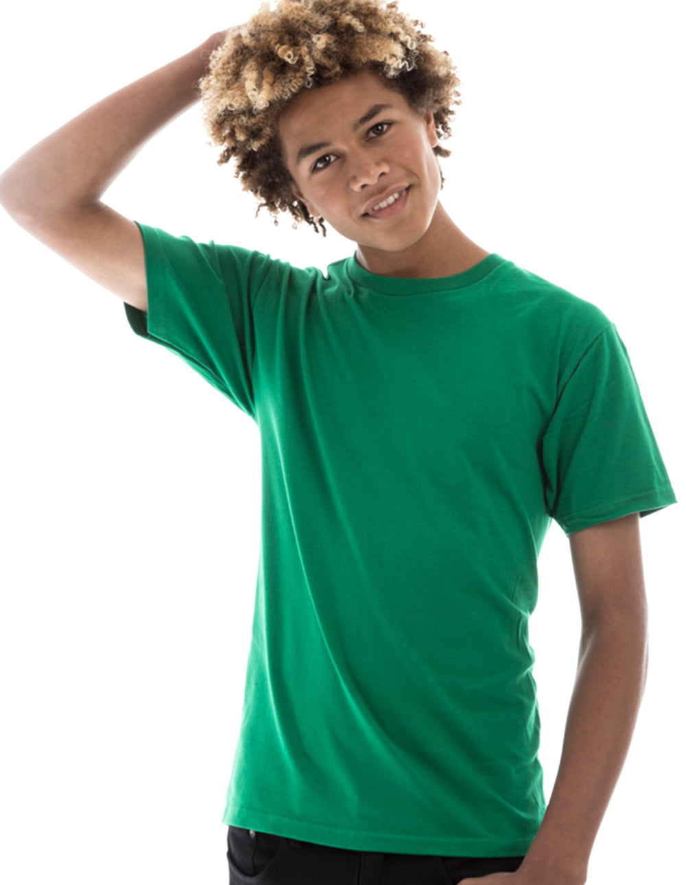 Retro Ring-Spun Rundhals-T-Shirt 2100