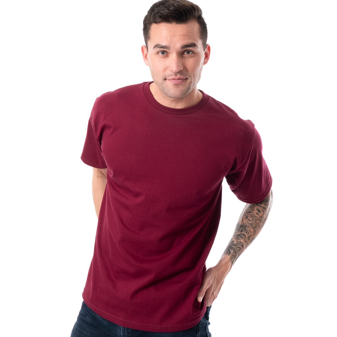 Retro Ring-Spun Rundhals-T-Shirt 2100