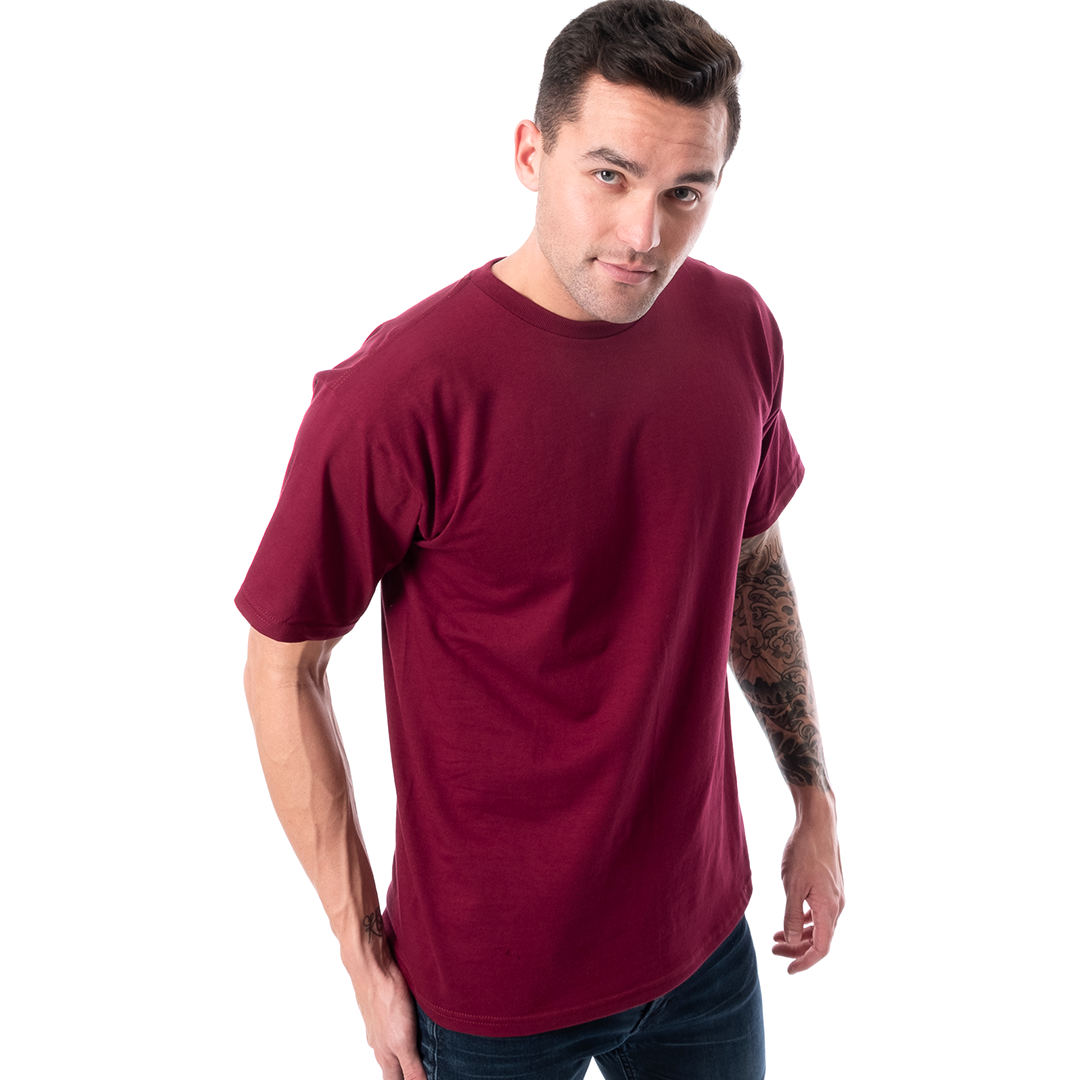 Retro Ring-Spun Rundhals-T-Shirt 2100