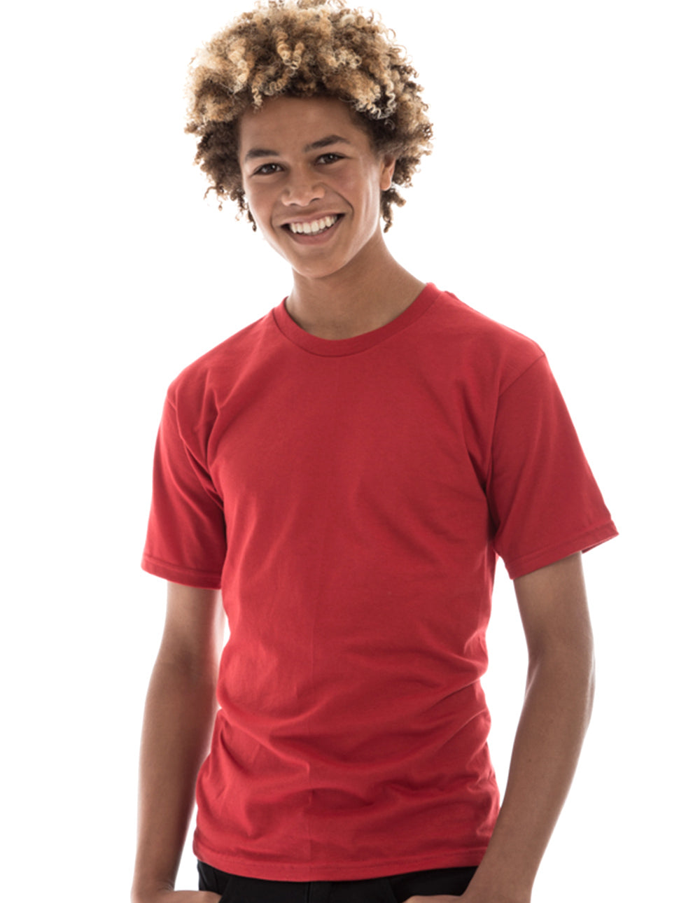 Retro Ring-Spun Rundhals-T-Shirt 2100