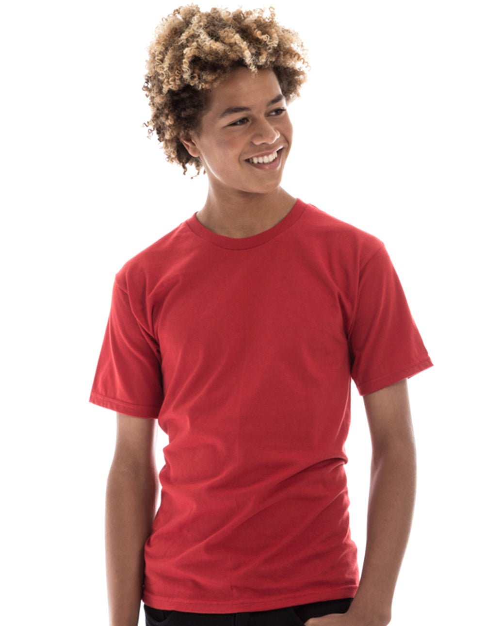 Retro Ring-Spun Rundhals-T-Shirt 2100