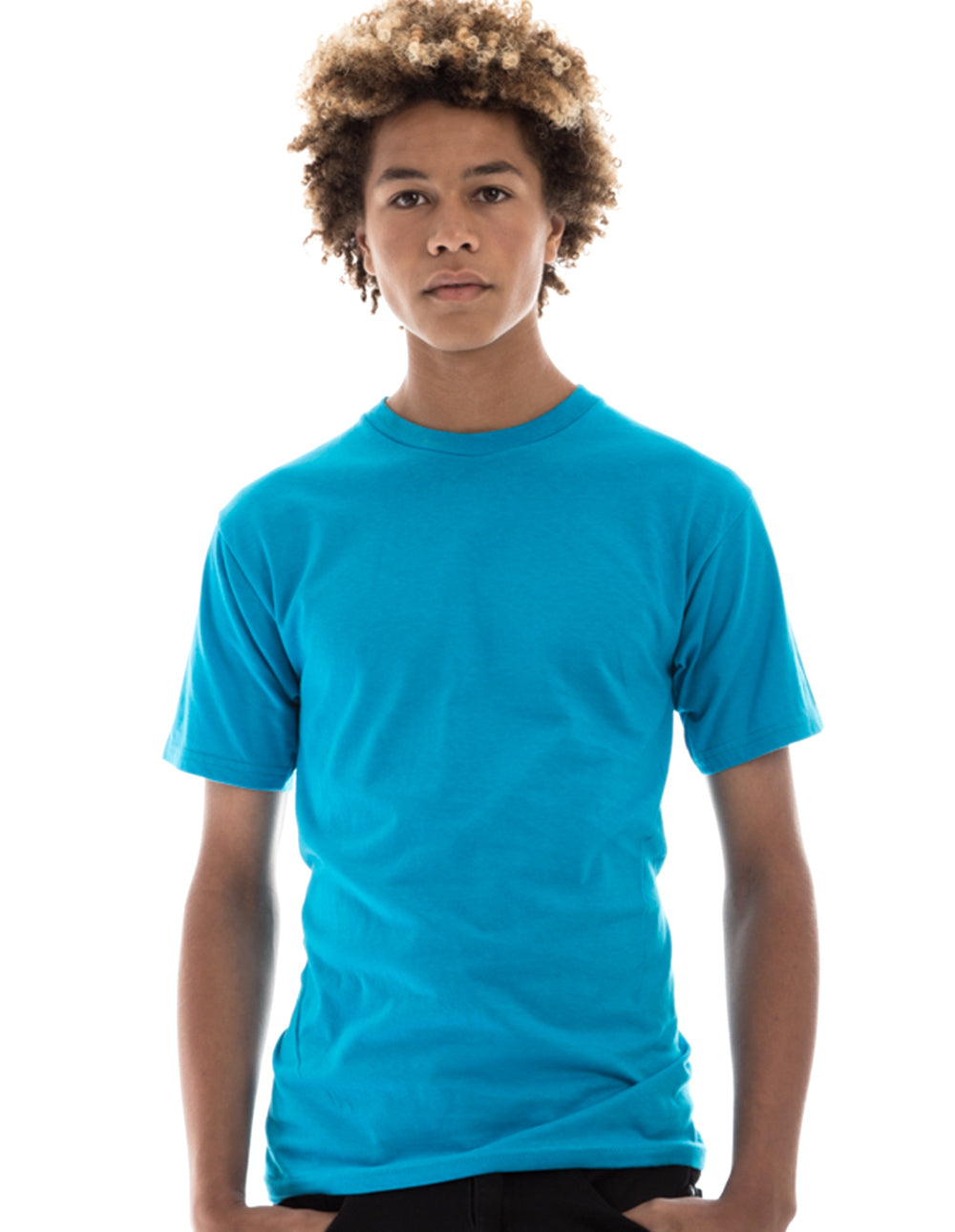 Retro Ring-Spun Rundhals-T-Shirt 2100