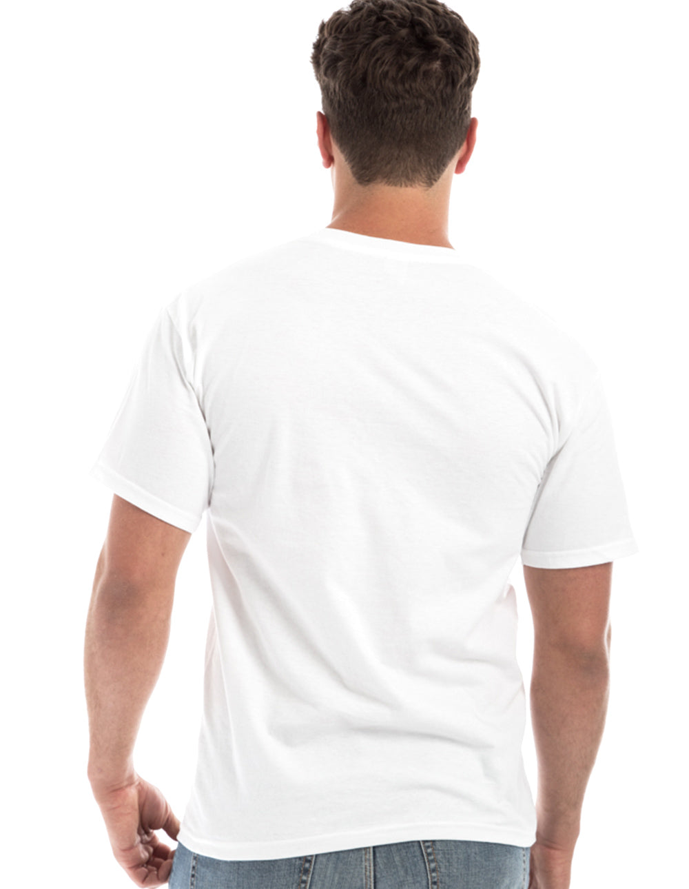 Retro Ring-Spun Rundhals-T-Shirt 2100