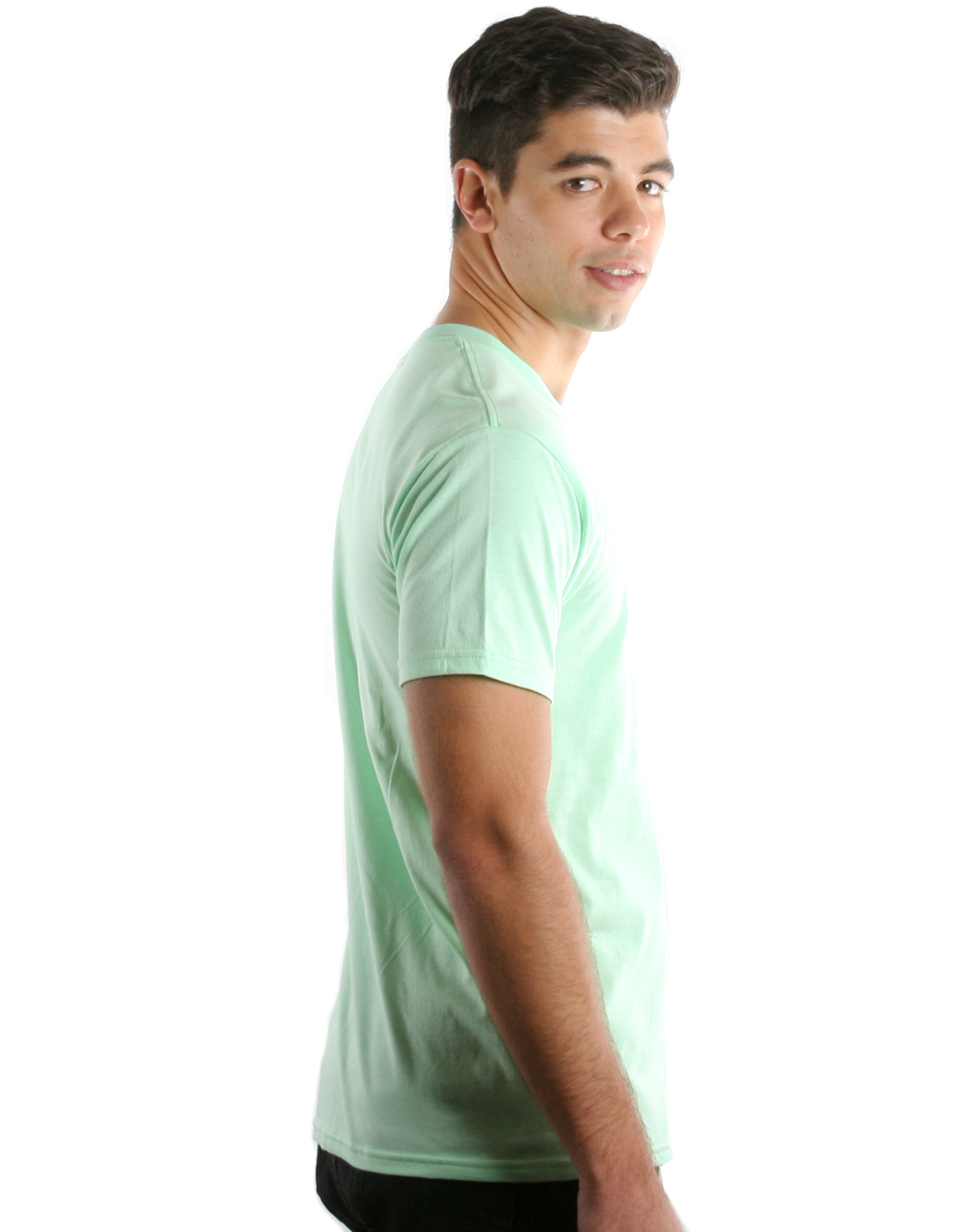 Retro Ring-Spun Rundhals-T-Shirt 2100