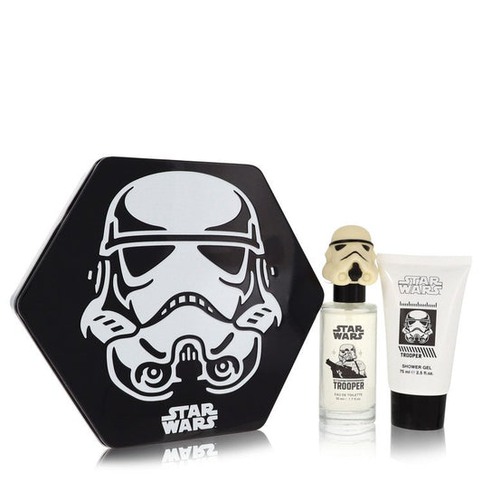 Star Wars Stormtrooper 3D by Disney Geschenkset -- 50 ml Eau De Toilette Spray + 75 ml Duschgel für Herren