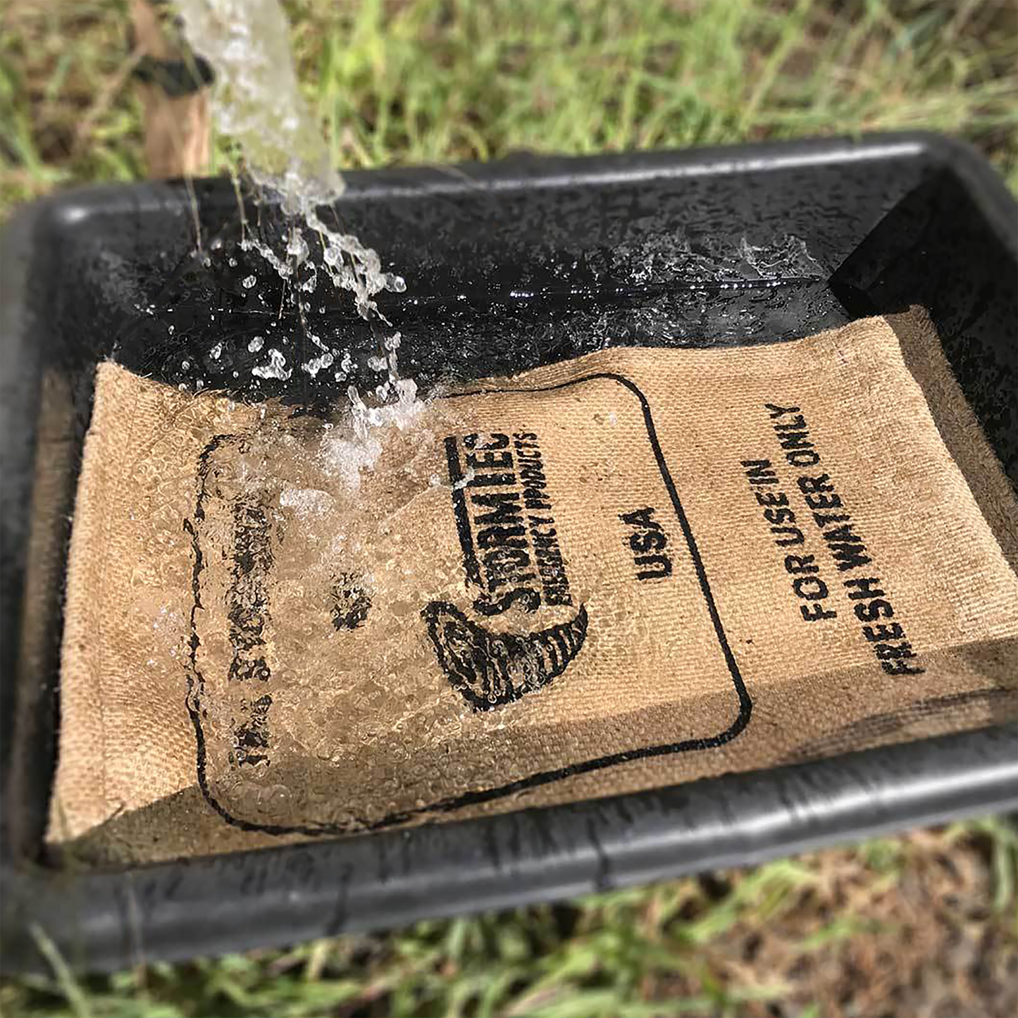 StormBag Sandsack-lose Sandsäcke – FEMA-geprüfter Hochwasserschutz (Bekannt aus „Die Höhle der Löwen“)