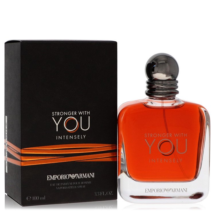 Stronger With You Intensely by Giorgio Armani Eau De Parfum Spray 3.4 oz für Herren
