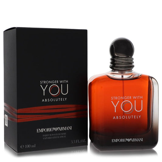Stronger With You Absolutely von Giorgio Armani Eau De Parfum Spray 100 ml für Herren