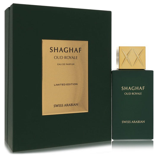 Swiss Arabian Shaghaf Oud Royale par Swiss Arabian Eau de Parfum Vaporisateur (Unisexe) Édition Limitée 75 ml pour Homme