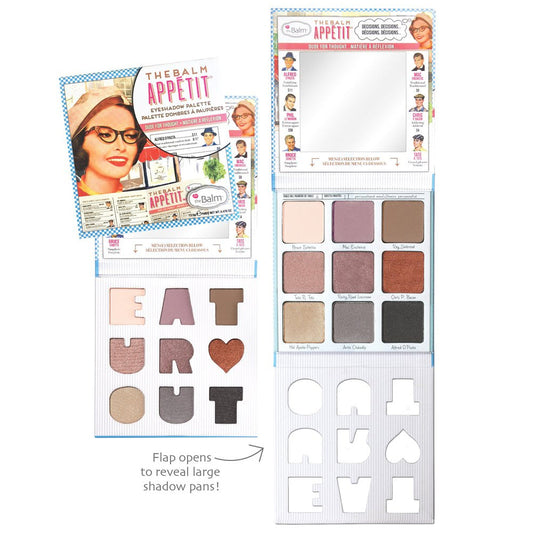 theBalm Appétit Lidschatten-Palette – 9 Farbtöne