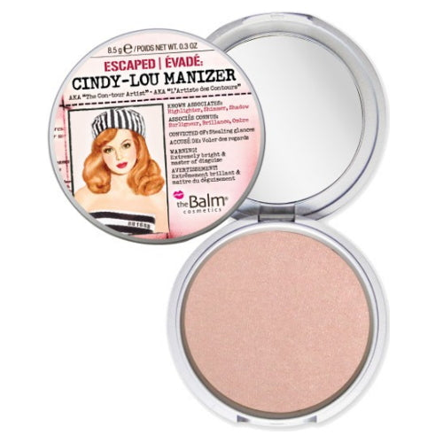 theBalm Cindy-Lou Manizer Highlighter, Lidschatten & Schimmer - Peachy Pink