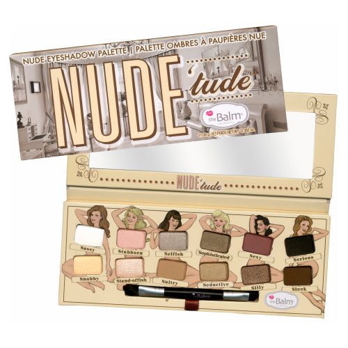 theBalm Nude ‘Tude Nude Lidschatten-Palette – 12 Farben