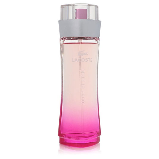 Touch of Pink by Lacoste Eau de Toilette Spray (Tester) 3 oz für Damen