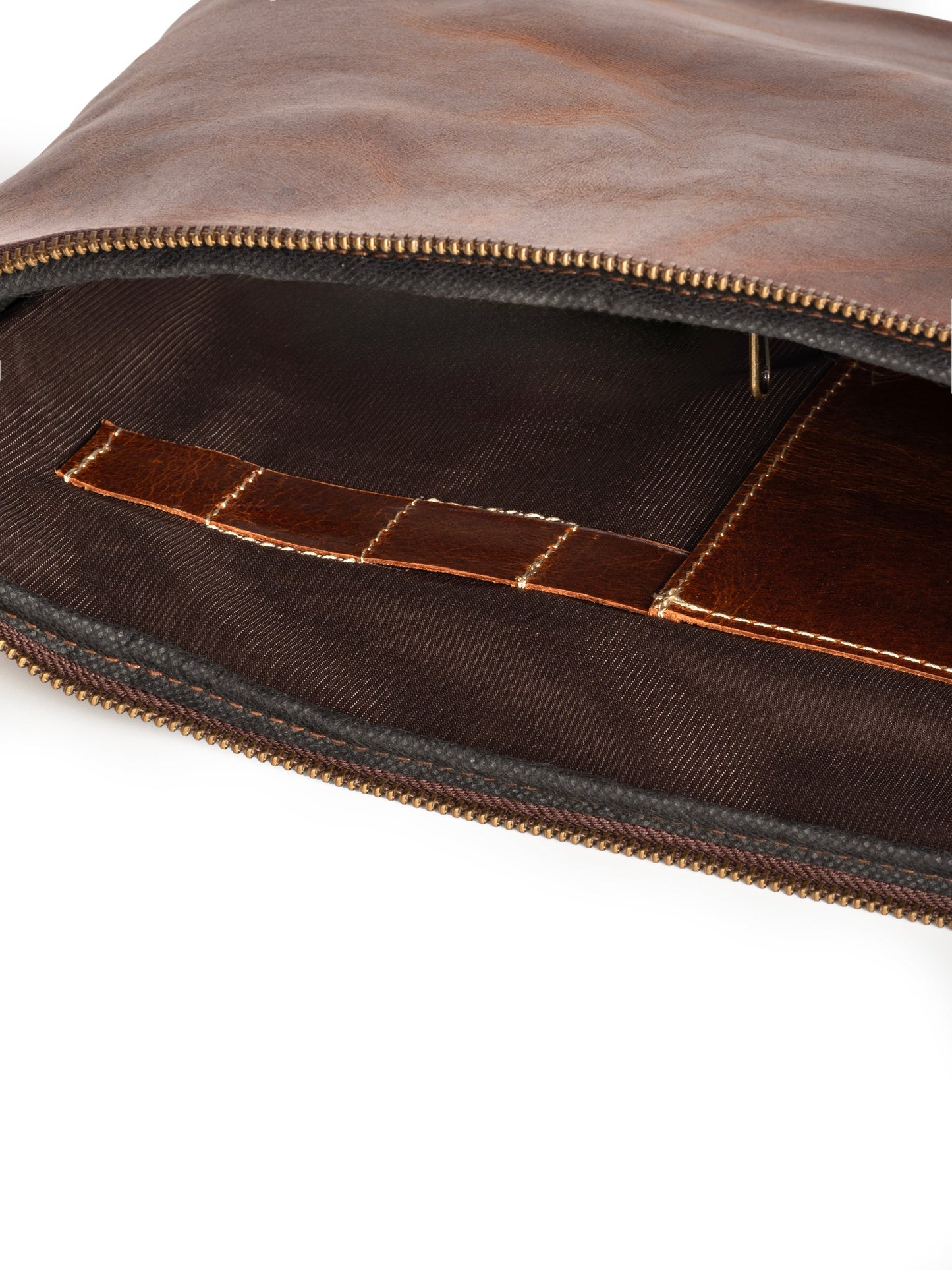 Braune Laptoptasche
