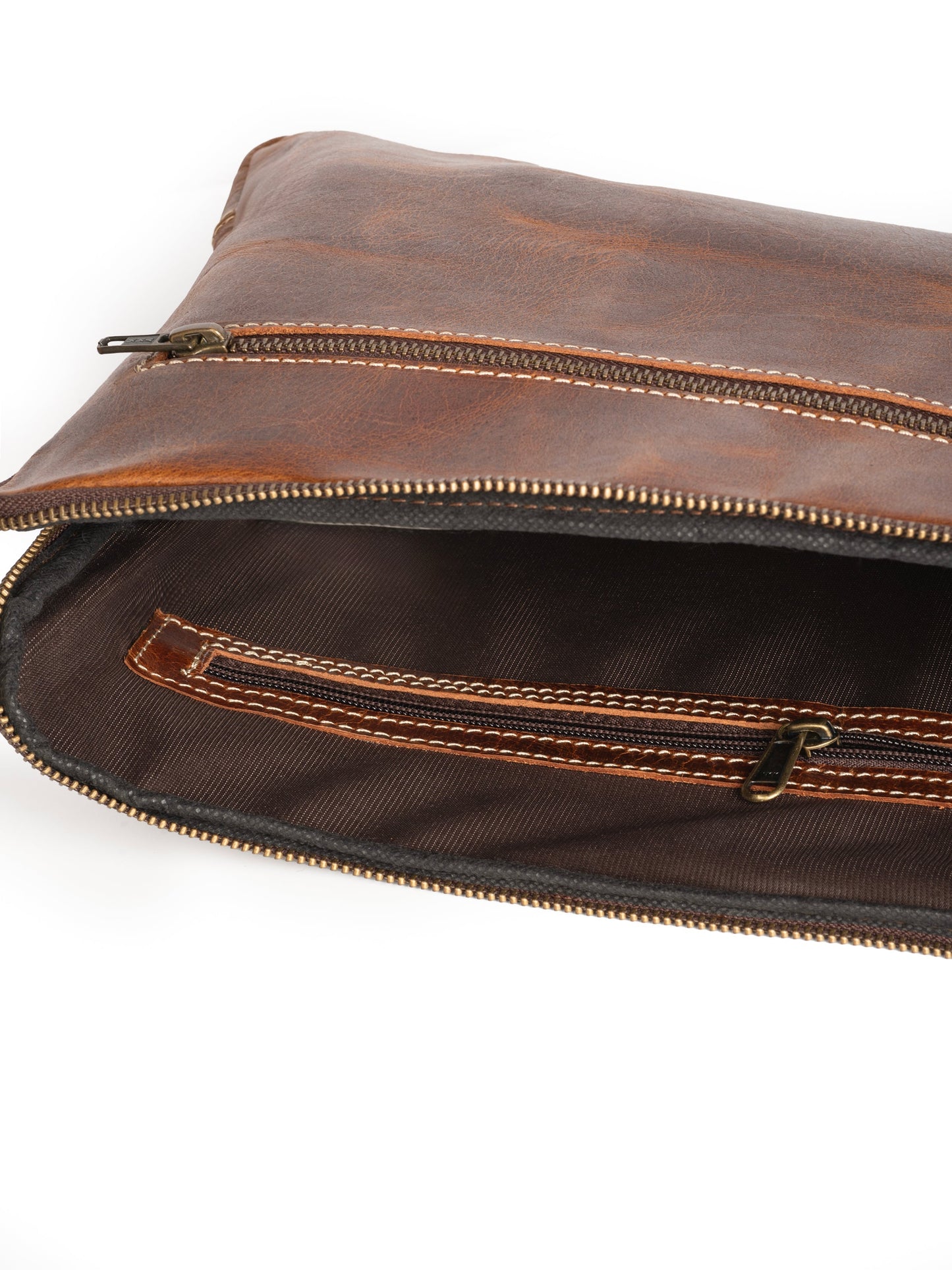 Braune Laptoptasche