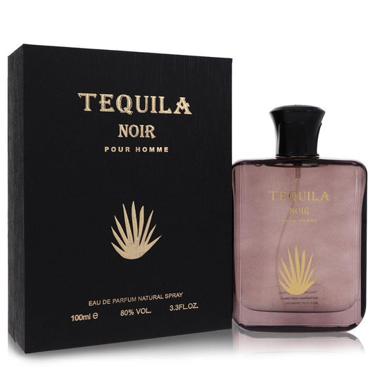 Tequila Pour Homme Noir by Tequila Perfumes Eau De Parfum Spray 3.3 oz für Herren