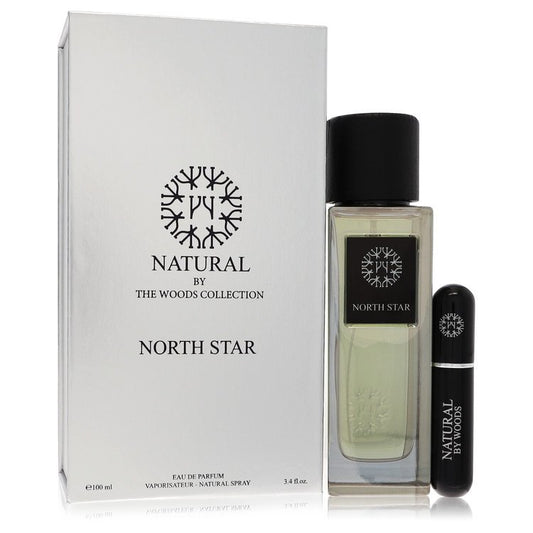 The Woods Collection Natural North Star by The Woods Collection Eau De Parfum Spray mit nachfüllbarem Mini-Spray (Unisex) 100 ml für Damen