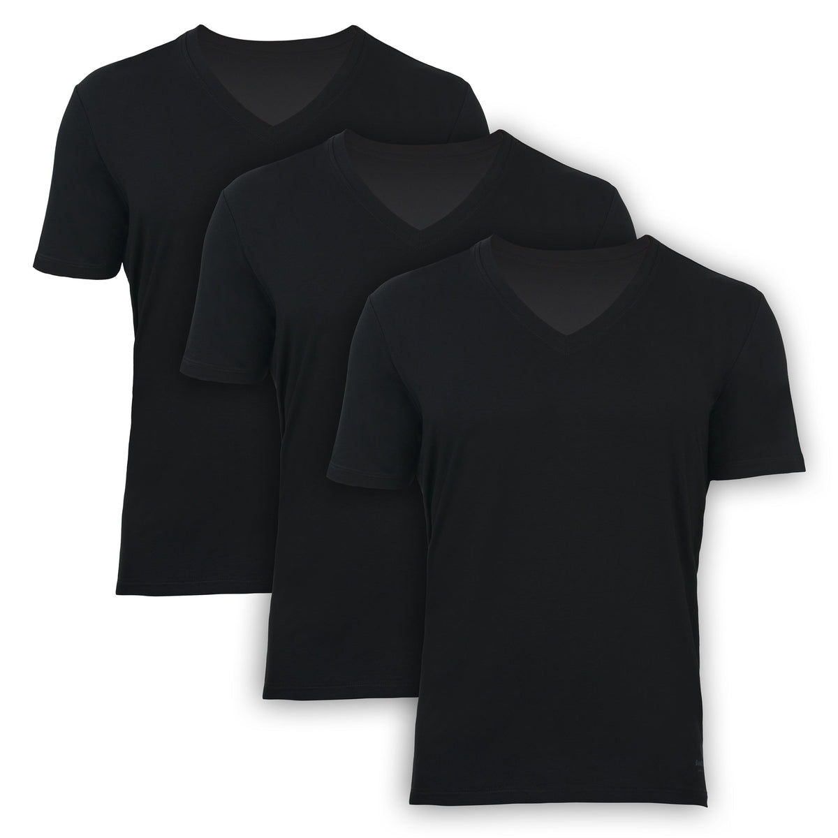 Herren Bambus V-Ausschnitt Unterhemd (3er-Pack)