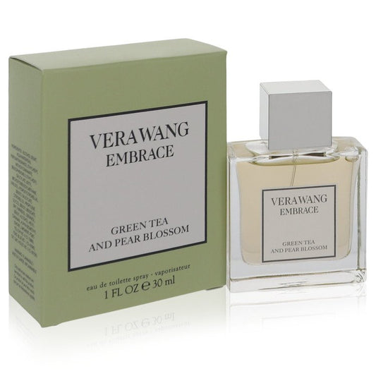 Vera Wang Embrace Green Tea And Pear Blossom von Vera Wang Eau De Toilette Spray 30 ml für Damen