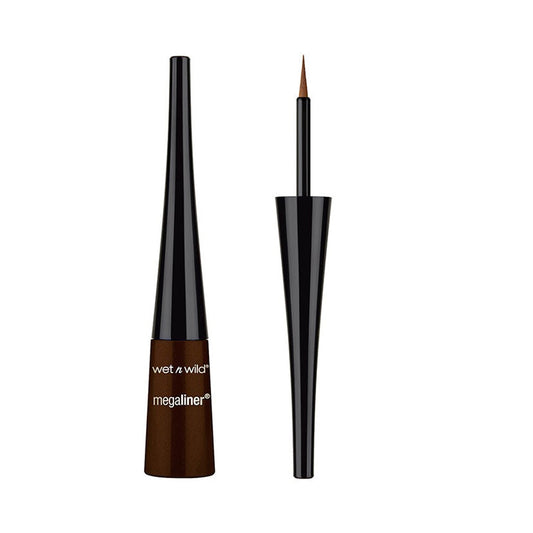 WET N WILD MegaLiner Eyeliner Liquide - Brun Foncé