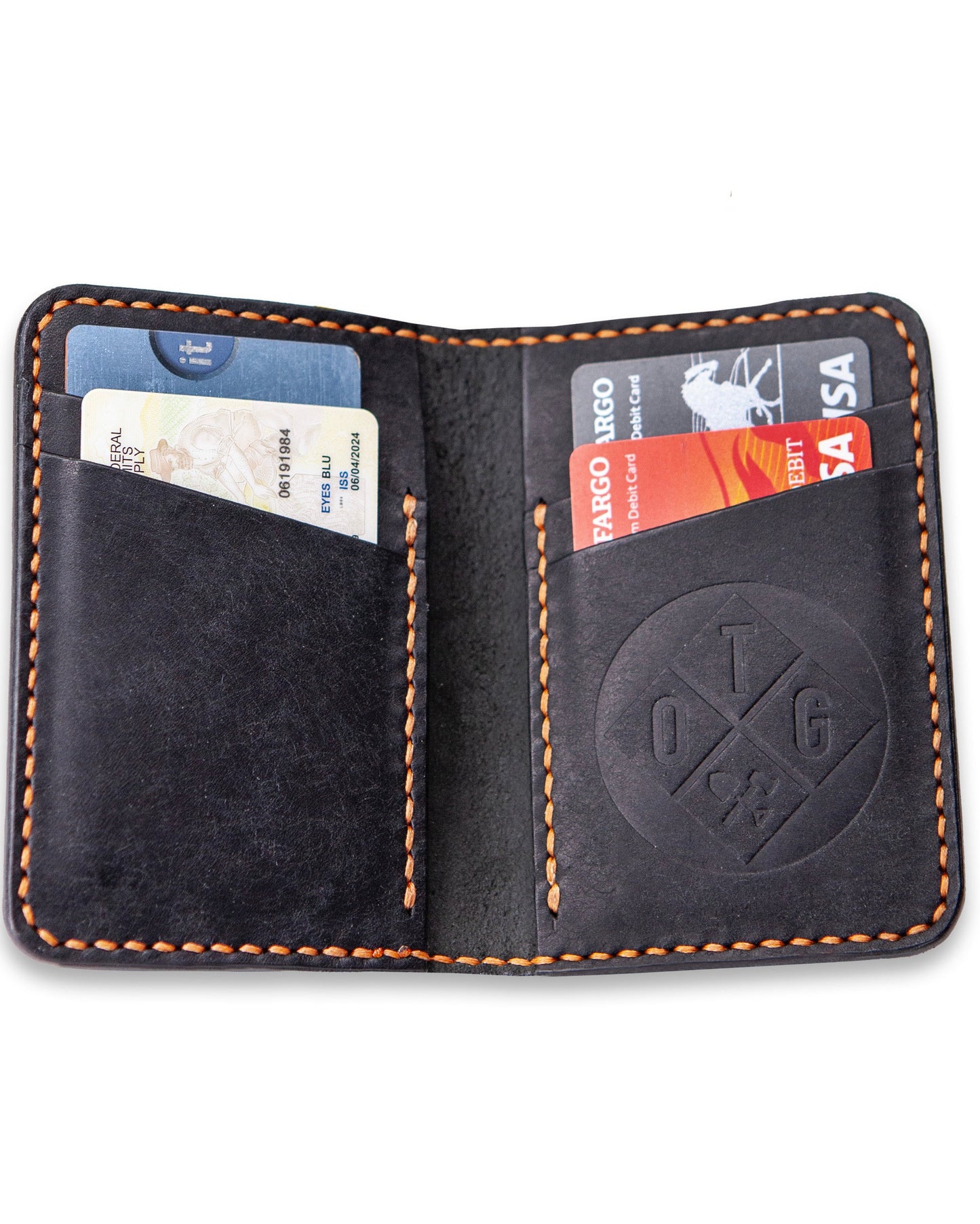 Borderland Leder-Brieftasche