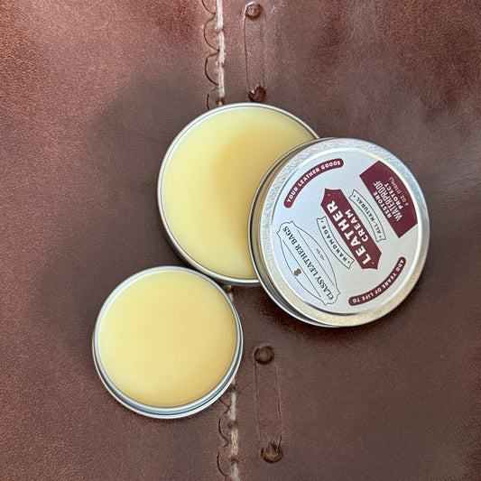 Crème pour cuir - Restaure, imperméabilise et protège le cuir