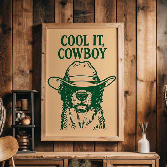Cool It, Cowboy – Western-Sarkasmus trifft auf hundsgemeinen Charme